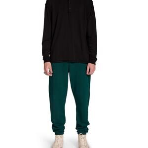 Les Tien Heavyweight Classic Sweatpants in Emerald